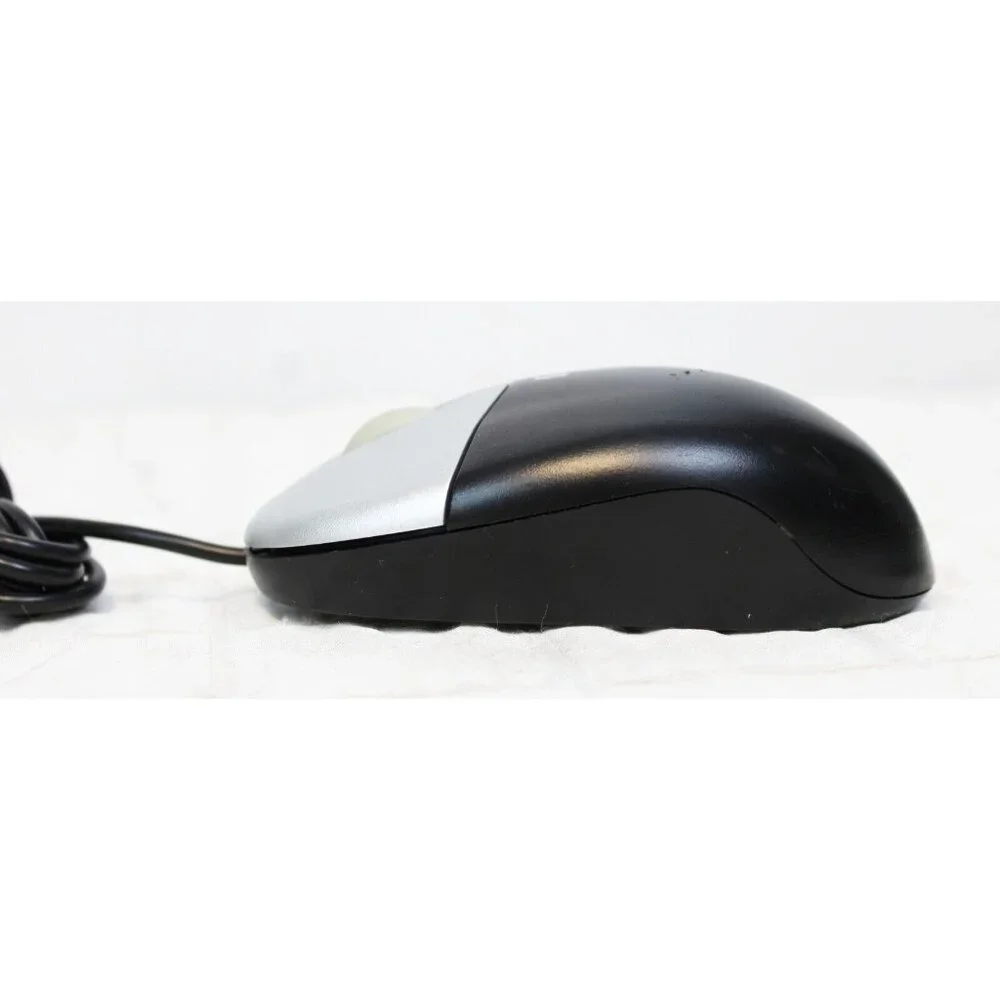 HP Full USB Wired Standard Keyboard & Optical Mouse Black SIlver Number Pad